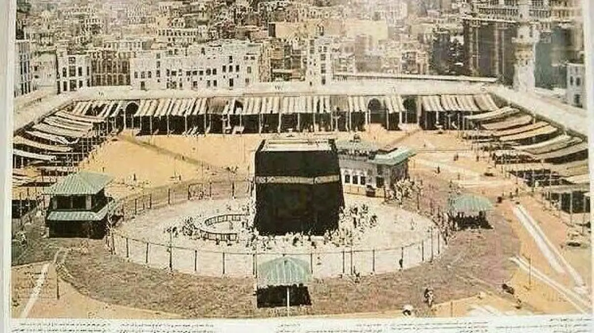 مراحل بناء الكعبة