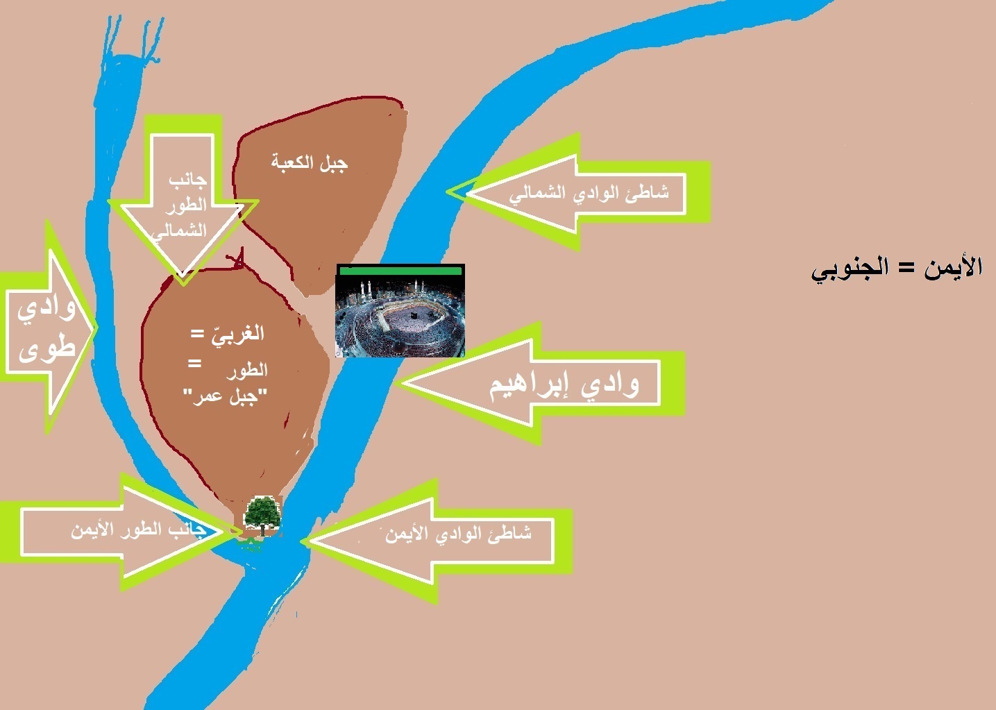 أين يقع الوادي المقدس طوى
