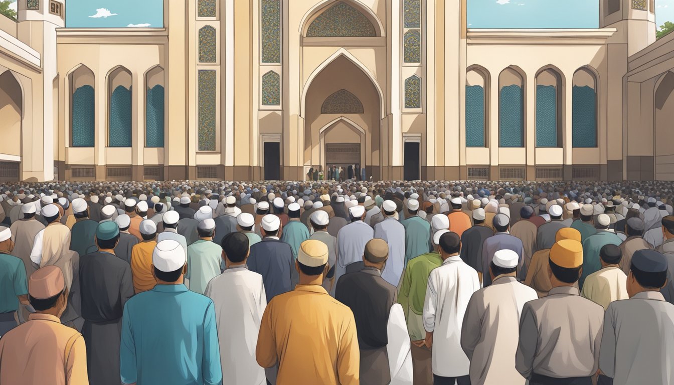رفع الصوت بالأذان والإقامة