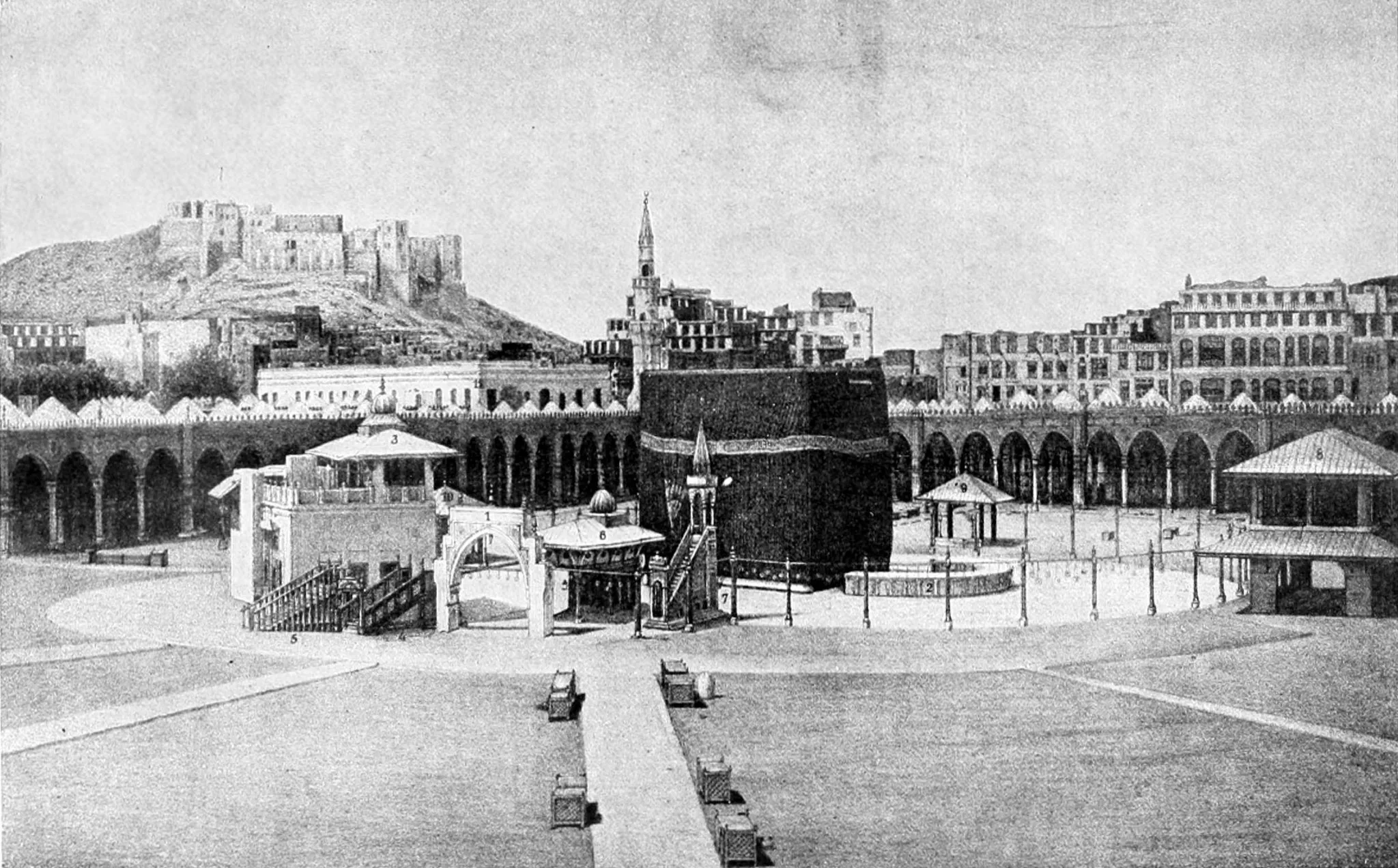 قريش وبناء الكعبة